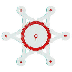 Slug Percussion Batter Badge 5.35" - Red