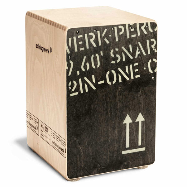 CP403BLK 2inOne Cajon Black Edition Medium