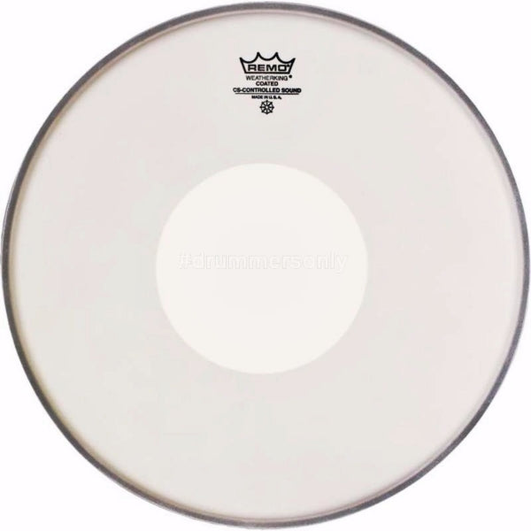 Controlled Sound Coated 13" White Dot