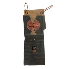 Tackle Waxed Canvas Compact Stick Case Forest Green