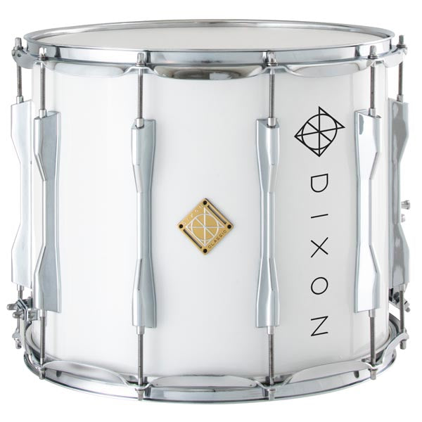 Dixon Marching Snare Drum 14x12 Wood Shell - White