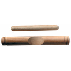 Planet Music Claves 7"x1.5" Hardwood