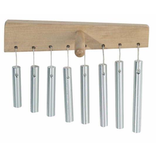 Planet Music Bar Chimes 8 Bars Alumiunium - silver