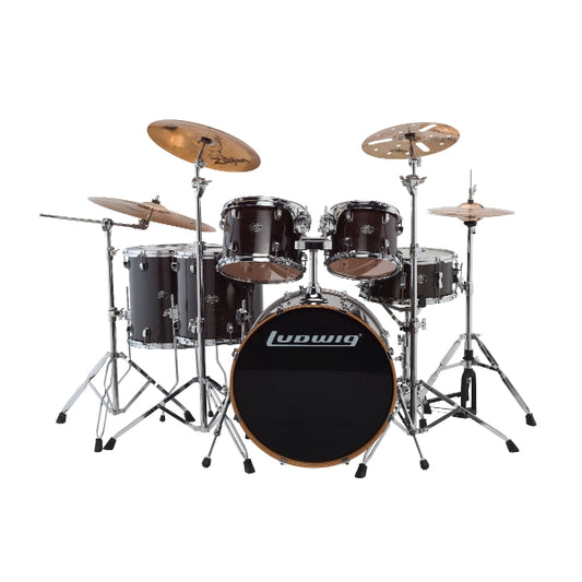 Evolution Maple 22" Shell Pack - Trans Black