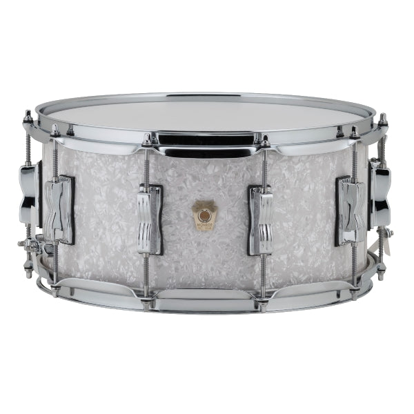 LS403 Classic Maple Snare 14x6.5" - White Marine