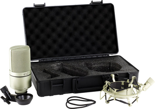 World renown condensor microphone with shock mount and case