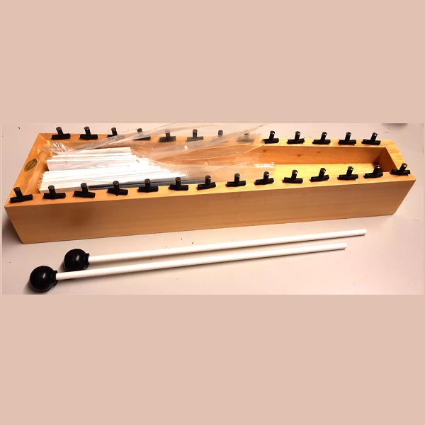 Dixon Glockenspiel 13-Notes (C3-A4) Steel w/Mallets