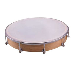 8" Frame Drum Wood w/Mallet