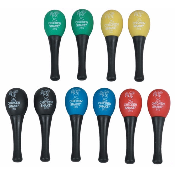 Planet Music Chicken Shake Maracas Display (36 st)