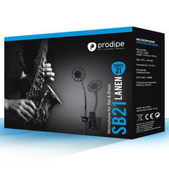 Prodipe SB21 Microphone for Sax/Brass/Percussionn - Back Electret