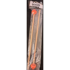 Dixon Vibraphone Mallet Medium Hard Orange