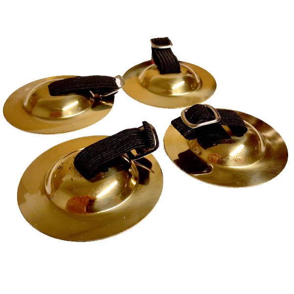 Dixon Stamped Finger Cymbals (2 pairs)