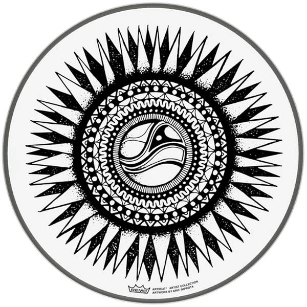 Remo Ambassador Suede 15"