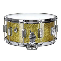 Rogers DynaSonic 14x6.5 Wood Shell Snare | Beavertail Lug - Gold Sparkle - Limited Edition