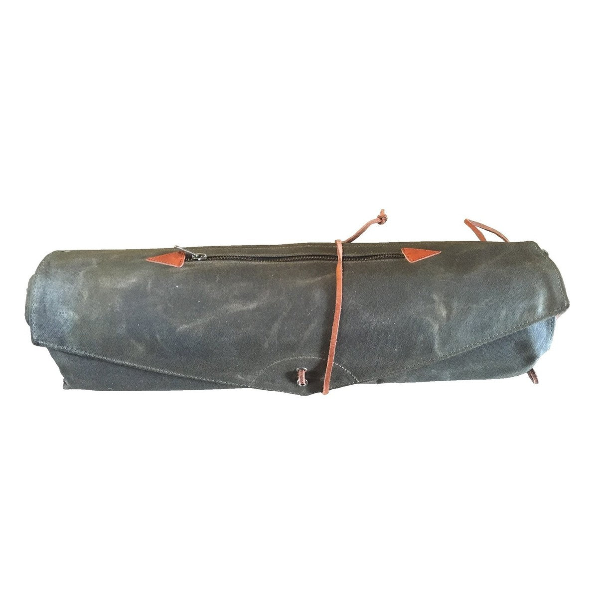 Tackle Waxed Canvas Roll Up Stick Case Forest Green