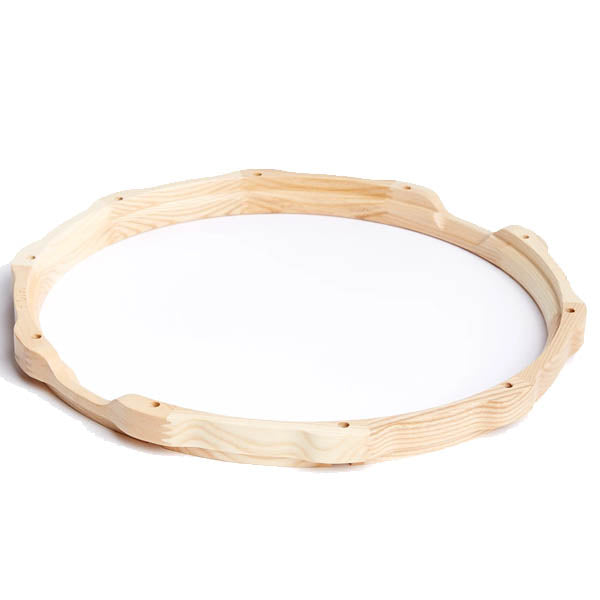 Snare Wood Hoop 14"x10 Ash Snare Side