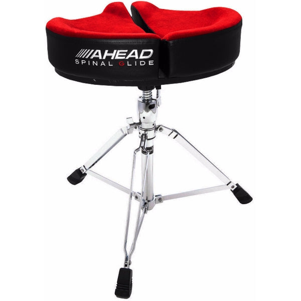 18" Spinal G Saddle - Red Cloth (3 legs)